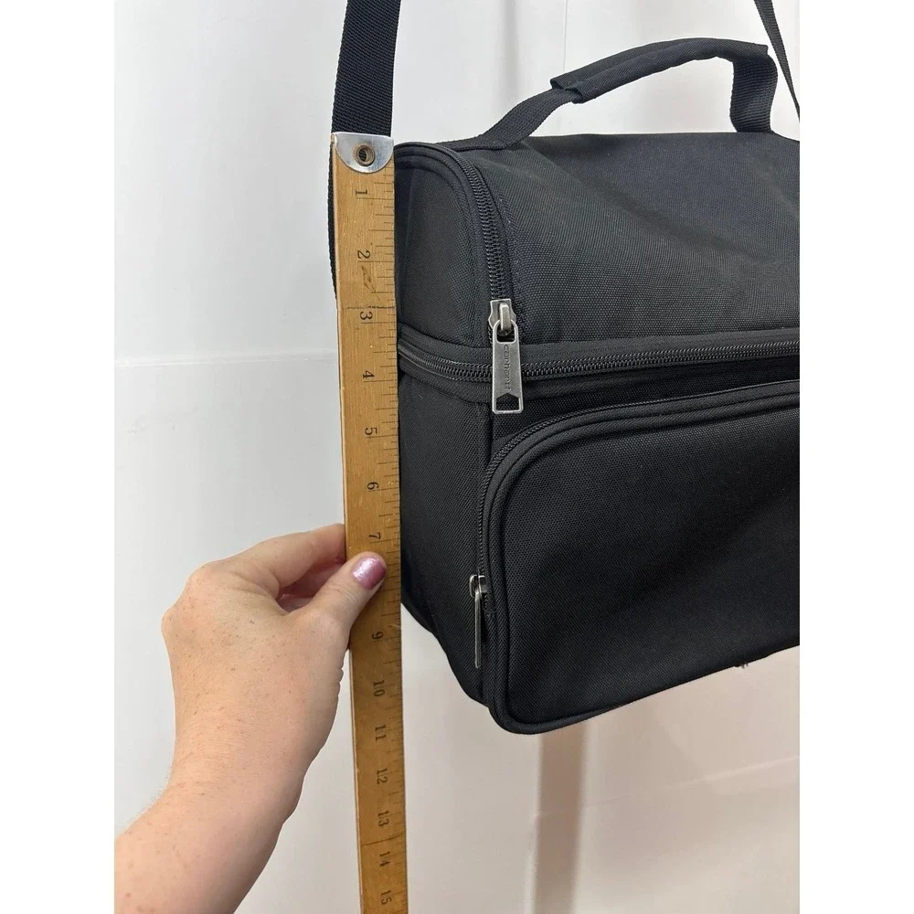 Carhartt black lunchbox (9x10) insulated with Strap